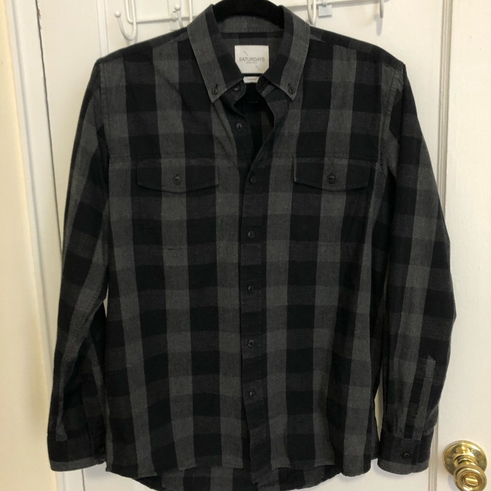 Saturdays NYC Buffalo Plaid Shirt